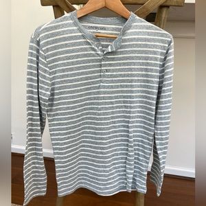 Jcrew Crewcuts Boys Long sleeve split neck tee